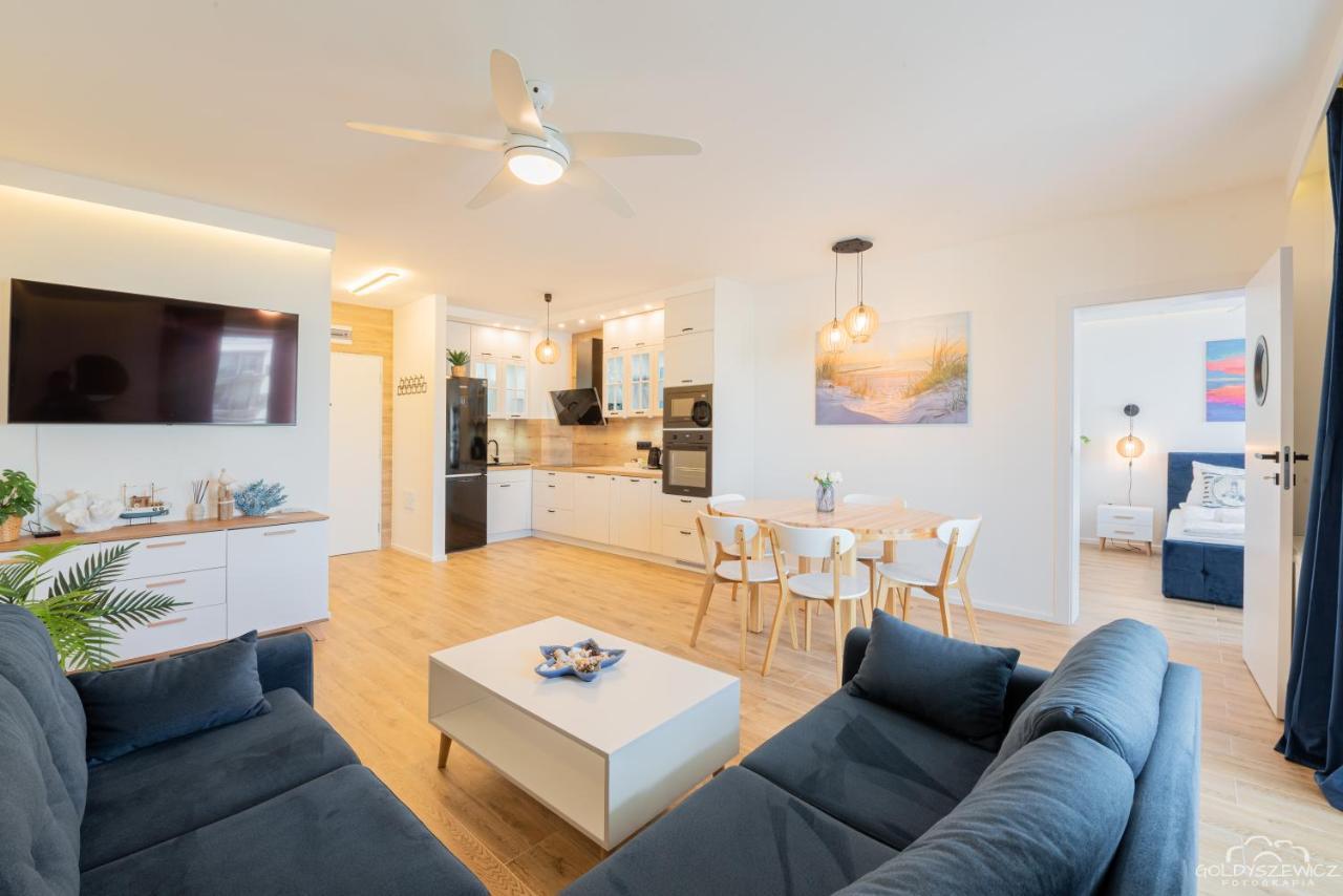 Horyzont Apartamenty - Kapitanski Mostek- Blisko Portu- Sniadania Kołobrzeg Kültér fotó