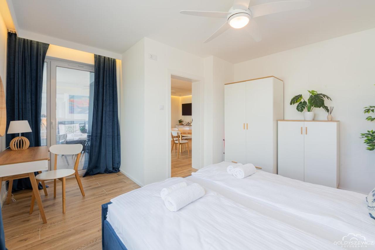 Horyzont Apartamenty - Kapitanski Mostek- Blisko Portu- Sniadania Kołobrzeg Kültér fotó